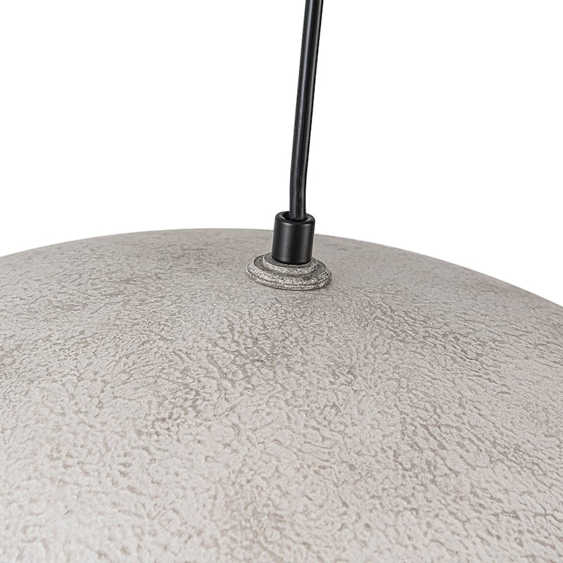 Industrial Oversized Metal Dome Pendant Light - Modern Farmhouse