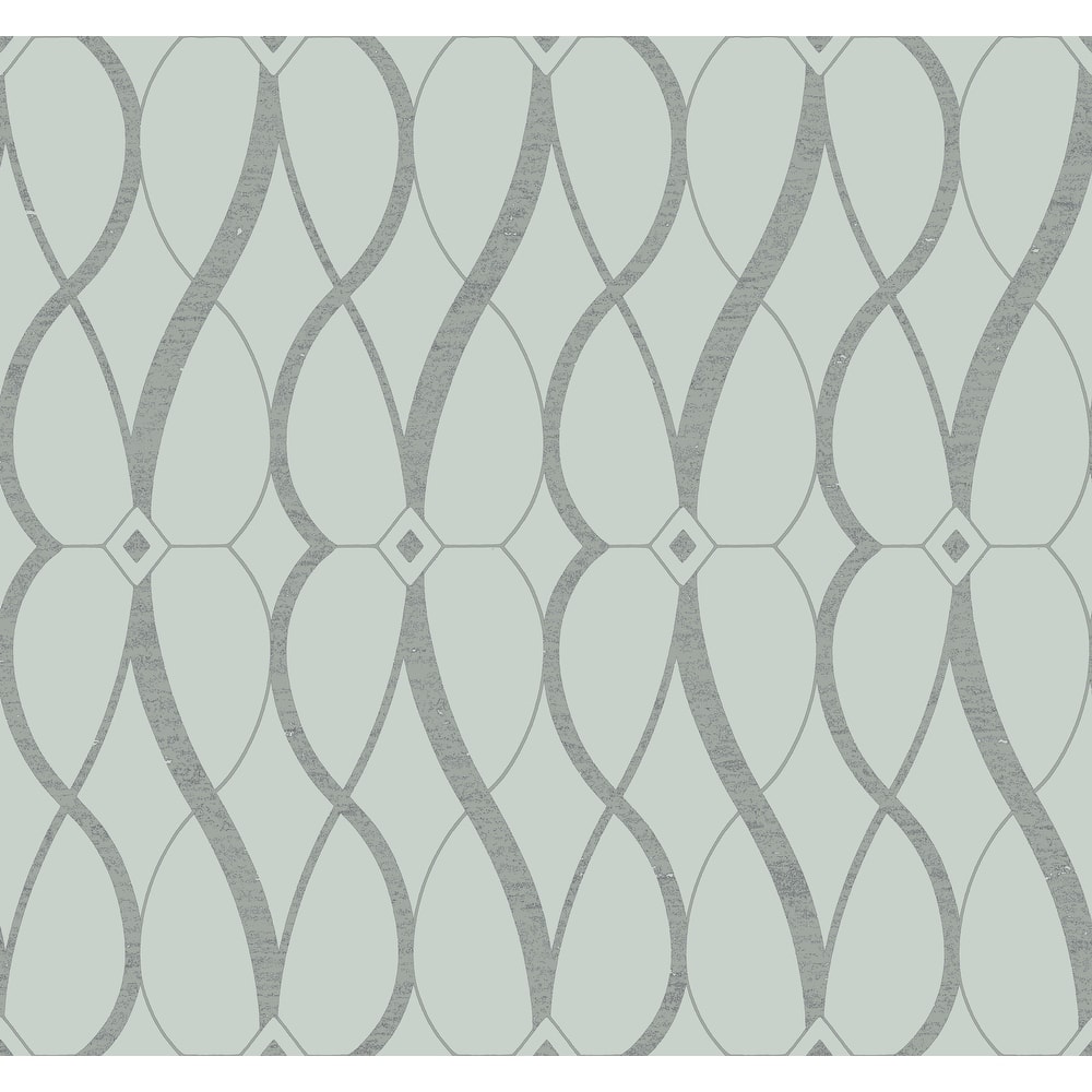 Fontaine, Graceful Geo 26.9' L X 27" W, Wallpaper Roll