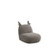 preview thumbnail 2 of 4, 21.5"W Brown Chenille Deer-Shaped Kids Chair, for Child's Playroom, Bedroom, Living room