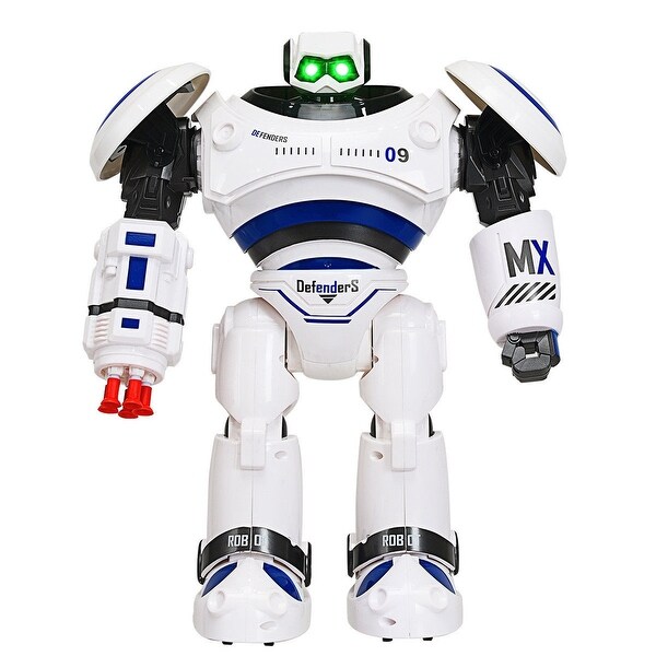 blue remote control robot