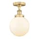Option Brushed Brass / Matte White