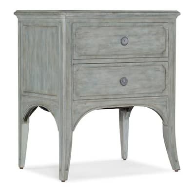 Hooker Furniture 6750-50011 Charleston 26" Wide Wood Top Wood Table - Waterscape Blue