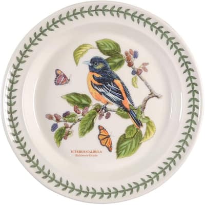 Portmeirion Botanic Garden Birds Dinner Plate