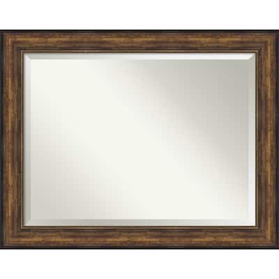 Beveled Wall Mirror - Ballroom Bronze Frame - Ballroom Bronze