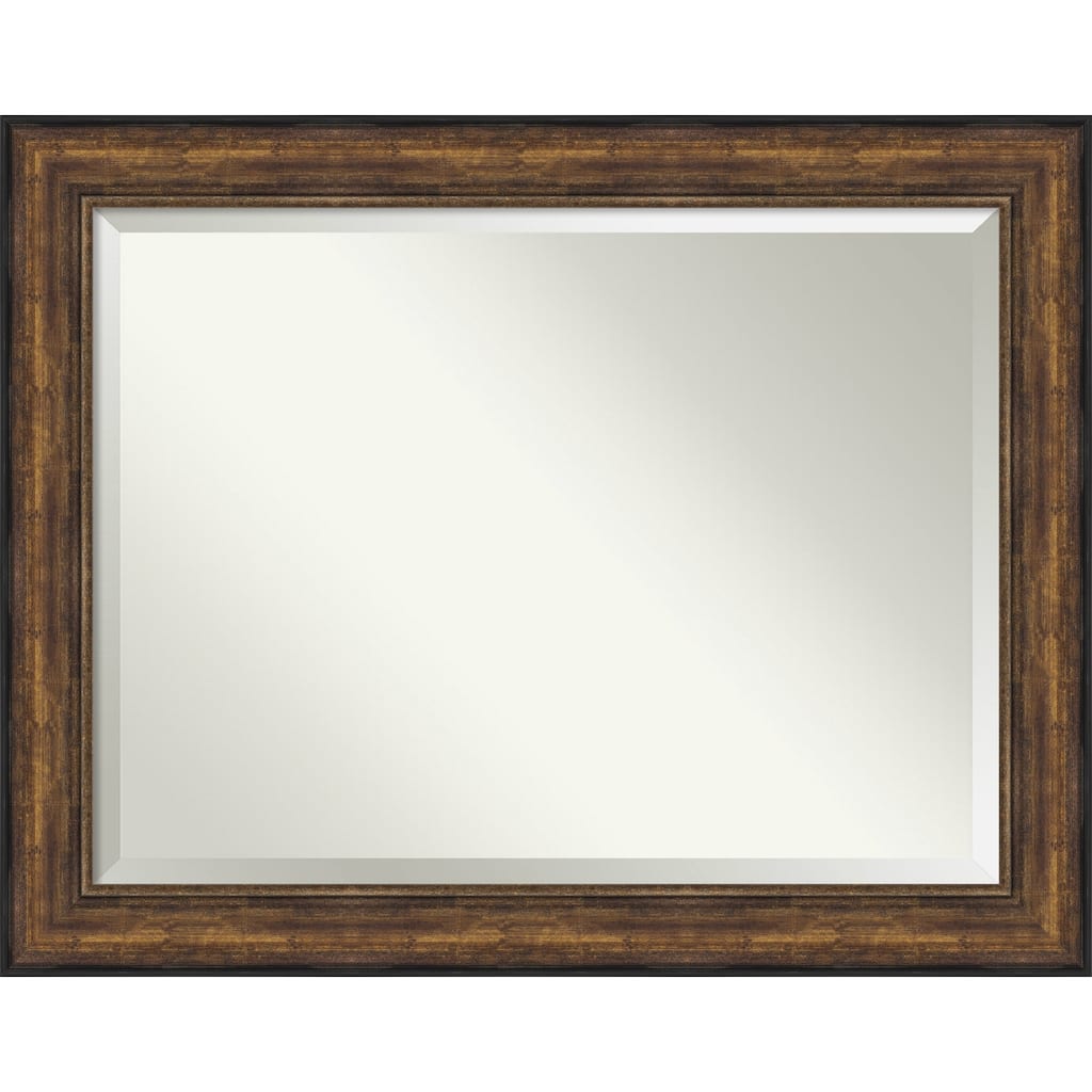 Beveled Wall Mirror - Ballroom Bronze Frame - Ballroom Bronze