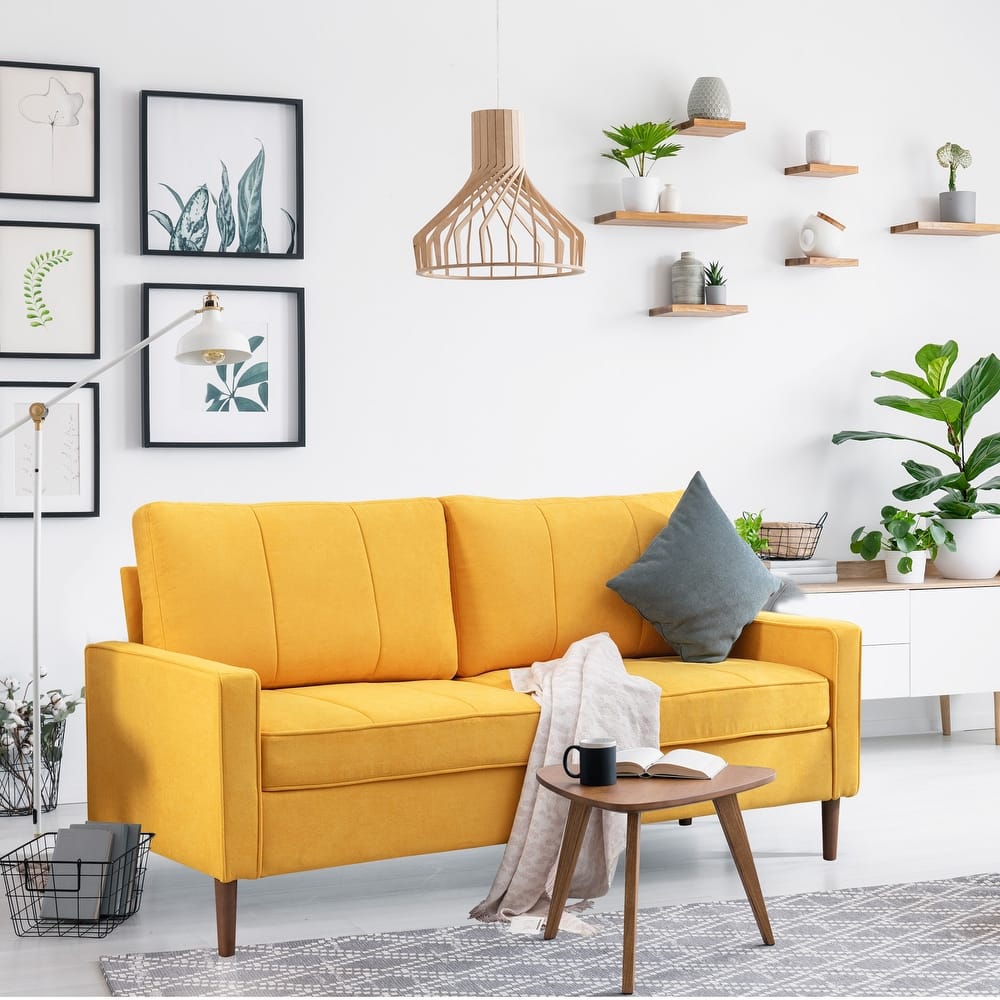 DIY Convertible Sectional Sofa Couch with Ottoman