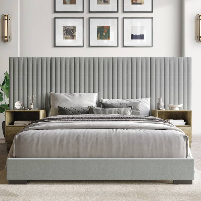 CraftPorch Simple Luxury 3-piece Bedroom Set - King - 3 Piece