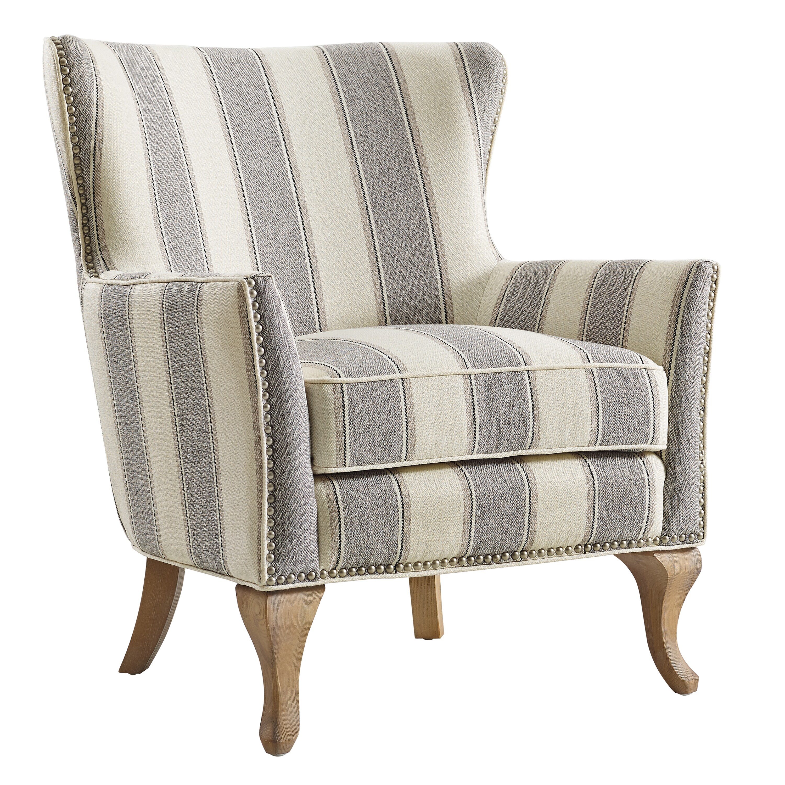 Avenue Greene Terri Transitional Flared Arms Accent Chair On