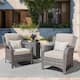 Option Beige-Grey Wicker