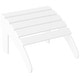 preview thumbnail 3 of 9, Laguna Hdpe All Weather Outdoor Patio Ottoman