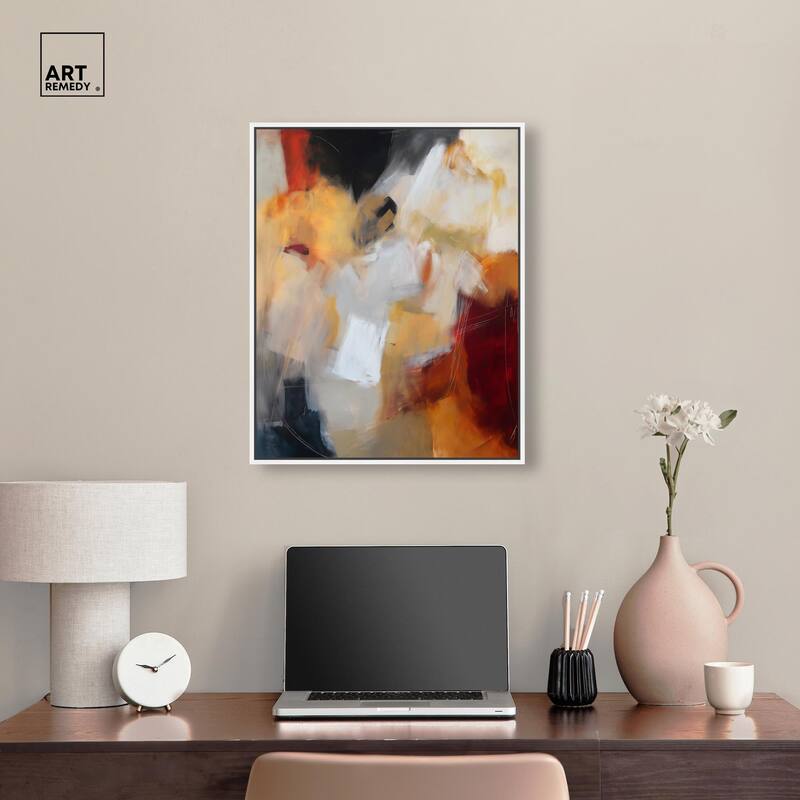 Earth and Fire III Canvas by Art Remedy