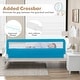 preview thumbnail 18 of 17, 71 Inch Extra Long Swing Down Bed Guardrail with Safety Straps - 71" x 14.5" x 22"
