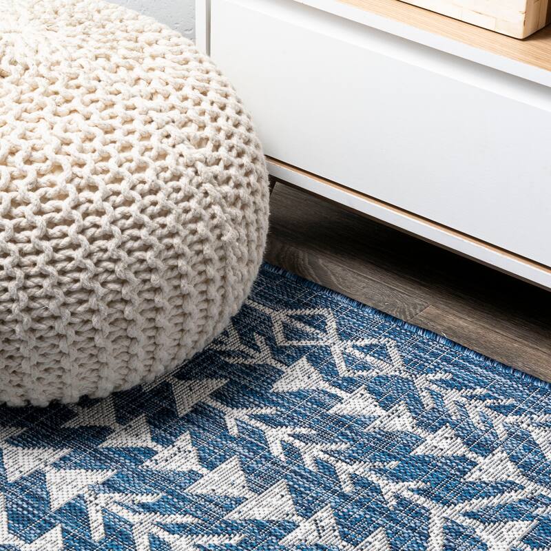 JONATHAN Y Sukie Bohemian Geometric Indoor/Outdoor Area Rug