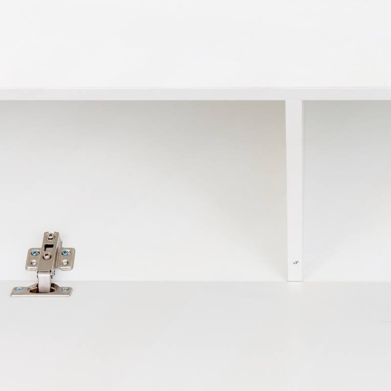 Modern Entertainment Center with Storage Media Console