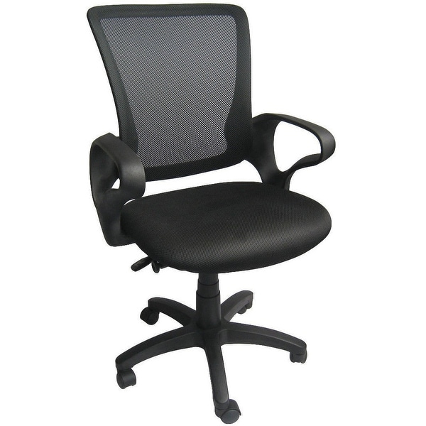 2xhome Set of 2 Modern Mesh Ergonomic Design Executive Computer