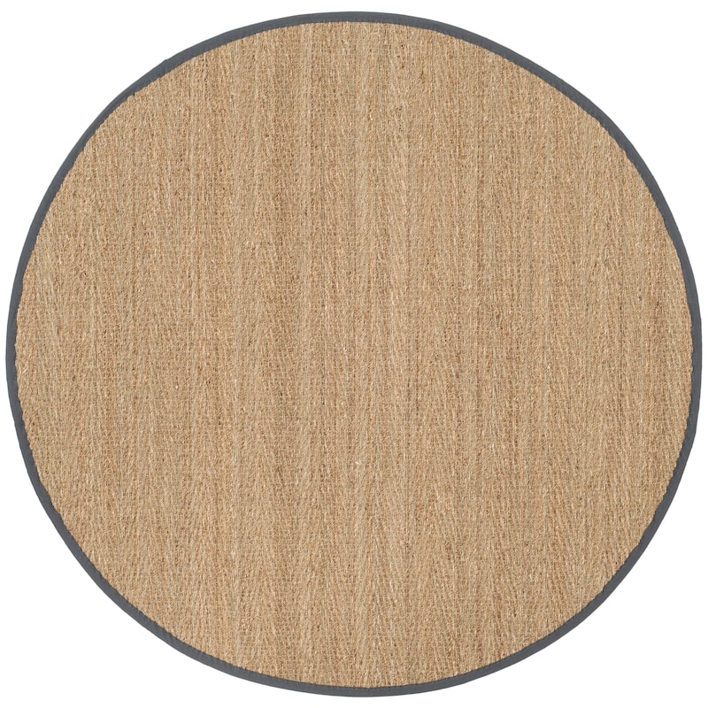 SAFAVIEH Natural Fiber Oceana Herringbone Seagrass Rug