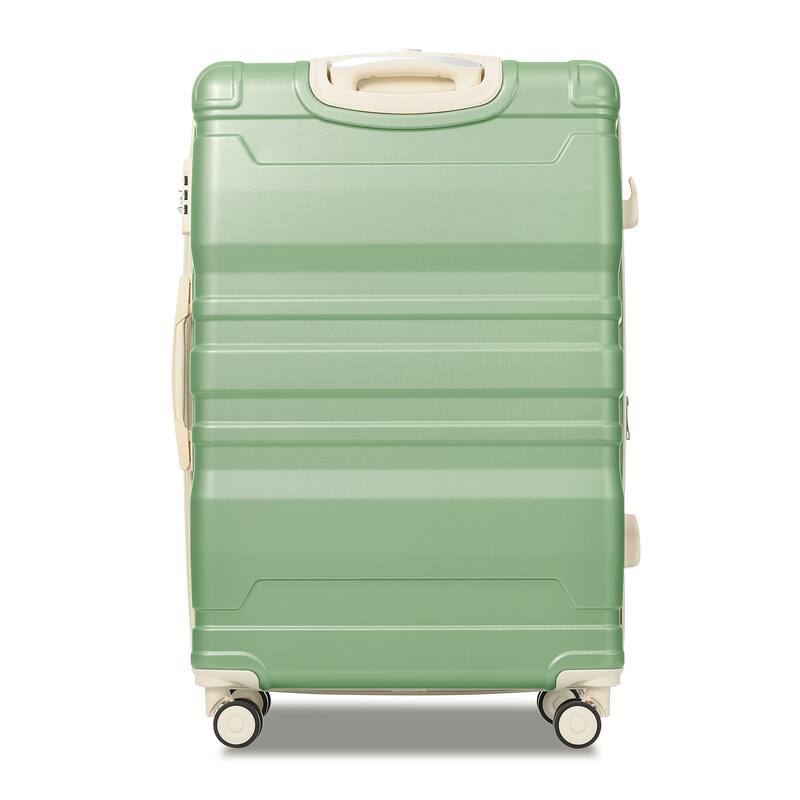 3 Pcs Luggage Set, Expandable ABS Hardshell Suitcases Spinner Wheels with TSA Lock 20''24''28''
