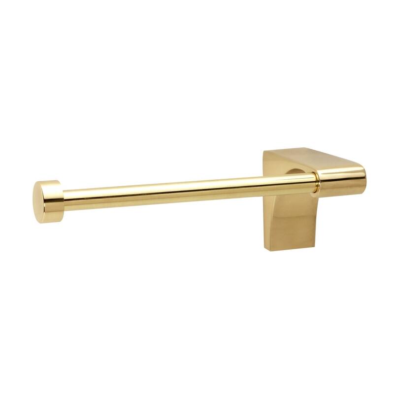 Alno Luna 4-7/8 Inch Wide Right Mount Single Post Slide On Toilet