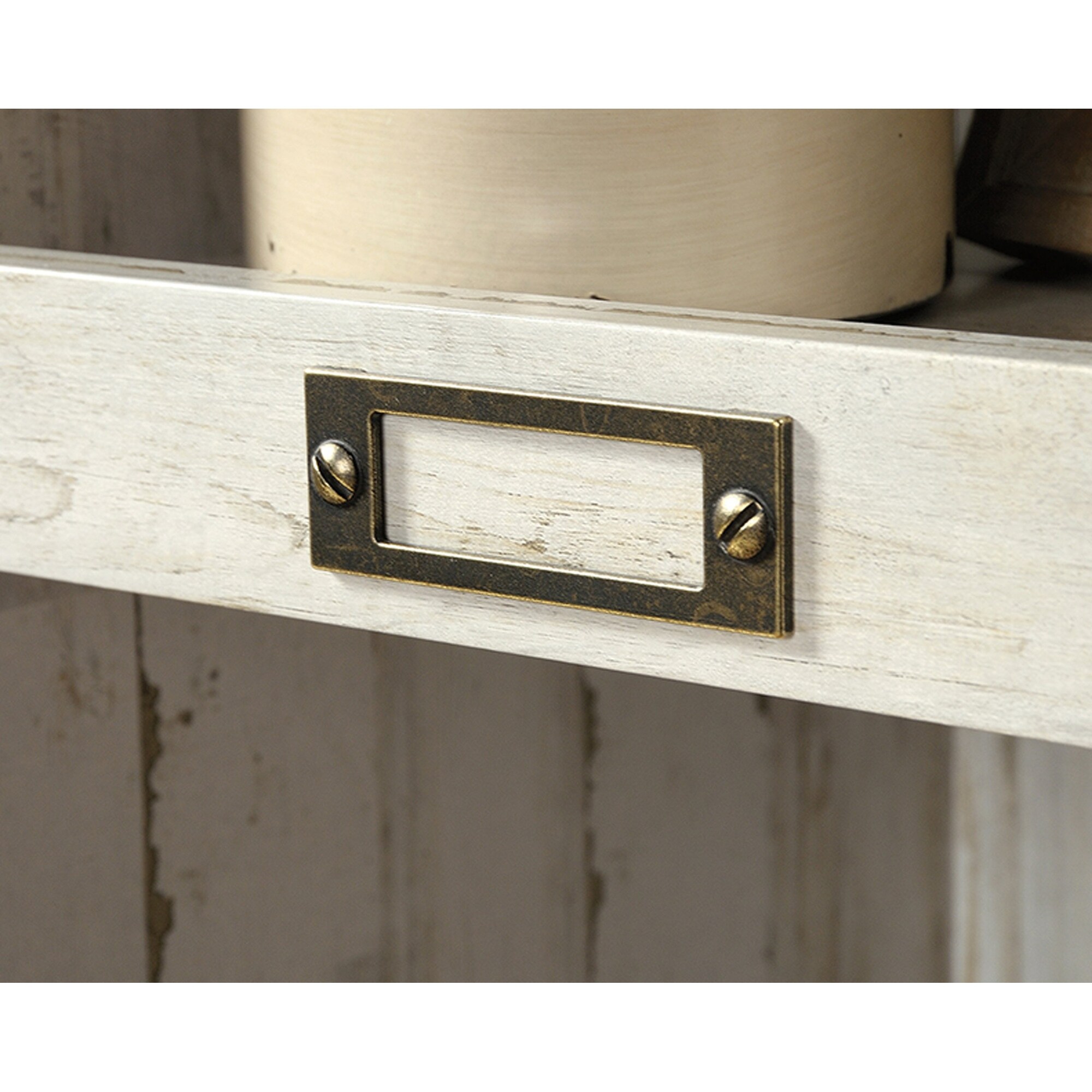 Sauder barrister lane bookcase white plank sale