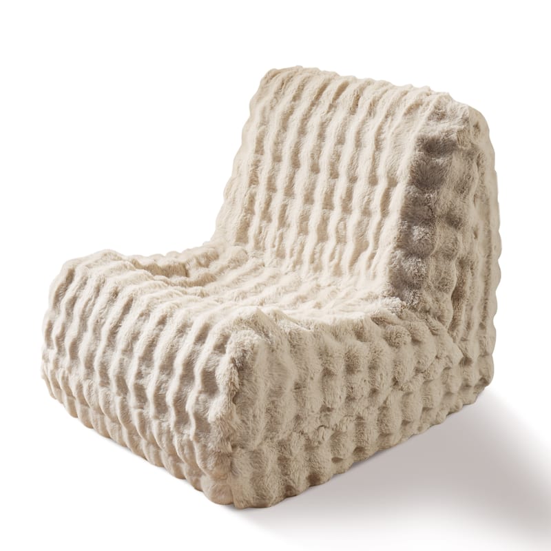 OVIOS Cloud-Like Plush Bean Bag Chair (Reinforced Pile Edition)