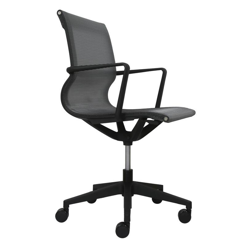 Eurotech Seating Kinetic Swivel Office Chair - Black Mesh Seat