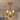 Clarise Modern Farmhouse Lantern Drum Semi-flush Mount Lights Chandelier Open Ceiling Light - D13'' x H13''