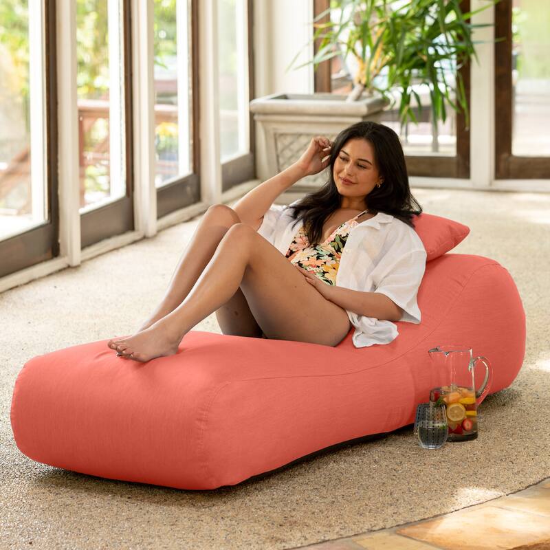 Jaxx Arlo Outdoor Bean Bag Lounge with Pillow