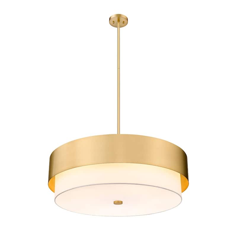 Z-Lite 495P32 Counterpoint 6 Light 32" Wide Pendant