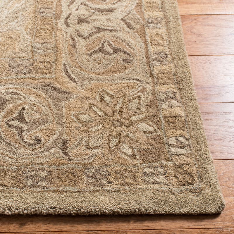 SAFAVIEH Handmade Anatolia Nicky Traditional Oriental Hand-spun Wool Rug