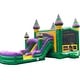 preview thumbnail 6 of 4, JumpOrange Amazon River Bounce House Water Slide Combo with Attached Pool & Air Blower, Commercial Grade Inflatable Outdoor Play