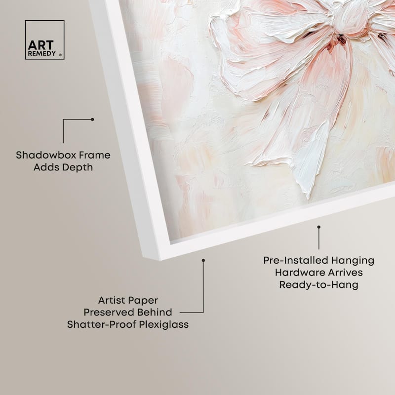 Relief Ribbons Shadowbox by Art Remedy