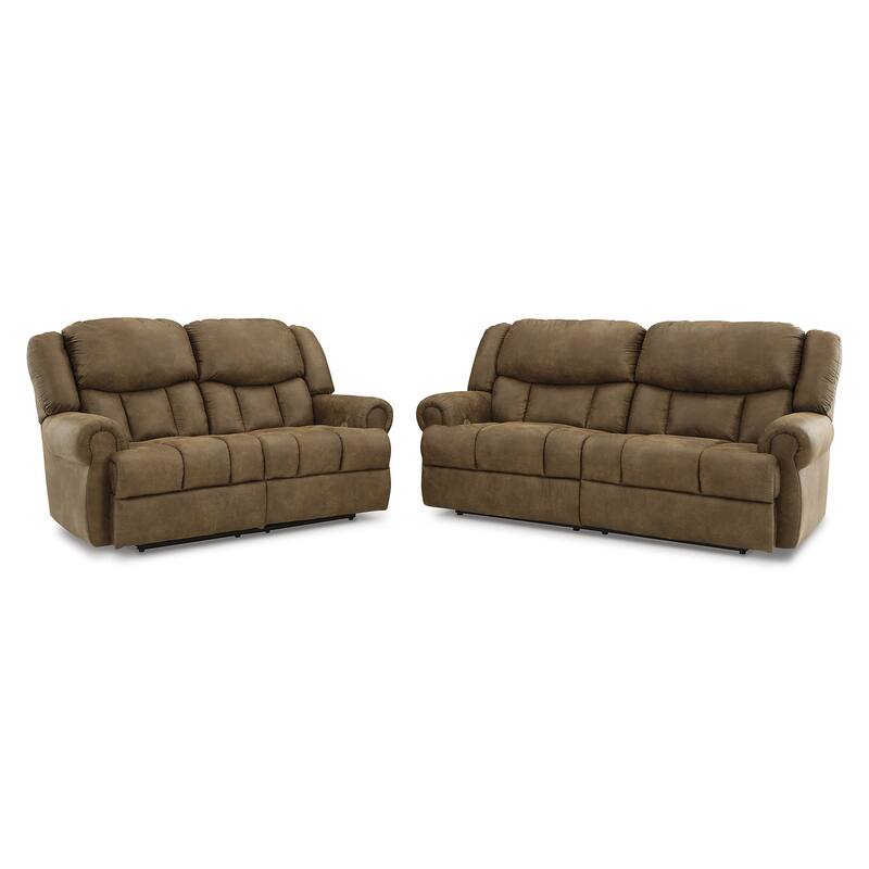 Signature Design by Ashley Boothbay Brown 2-Piece Upholstery Package - 92" W x 42" D x 47" H