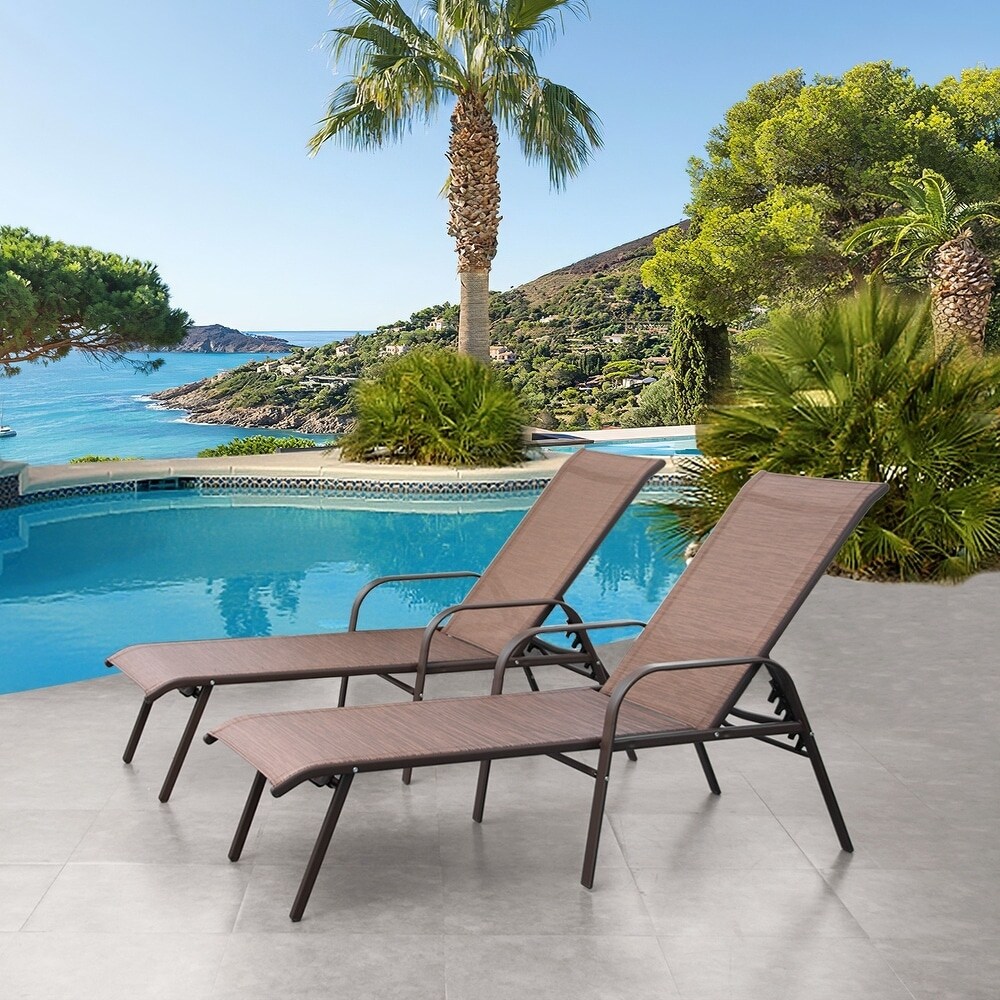 Patio furniture sales chaise lounge clearance