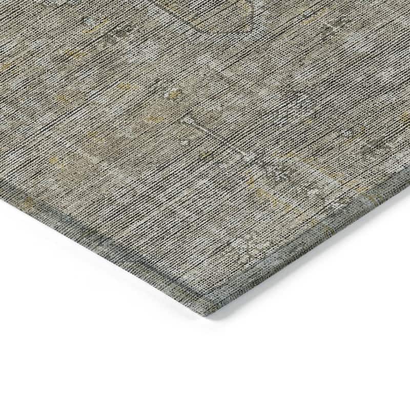 HomeRoots Southwestern Transitional Rectangle Outdoor Rug