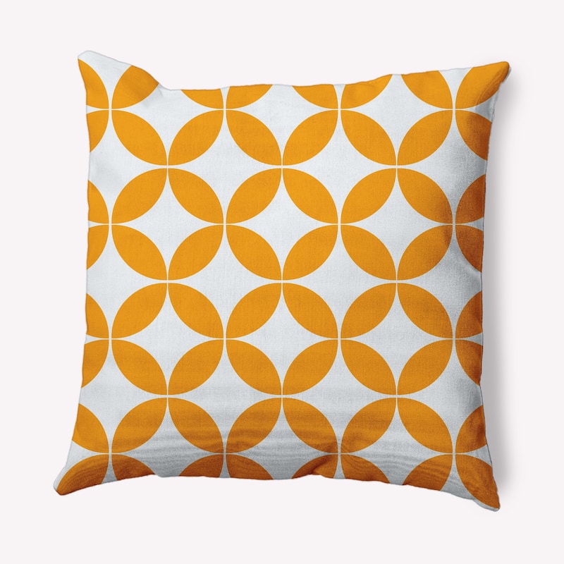 Eye Opener Indoor/Outdoor Throw Pillow - Mango - 20" x 20"