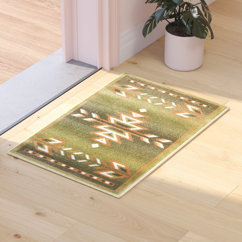 Multipurpose Southwestern Style Patterned Indoor Area Rug