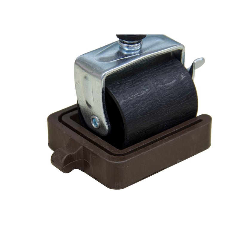 Rubber Bed Wheel Stopper (Set Of 4)