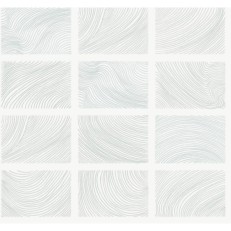 A-Street Prints Bronson Sterling Topography Wallpaper