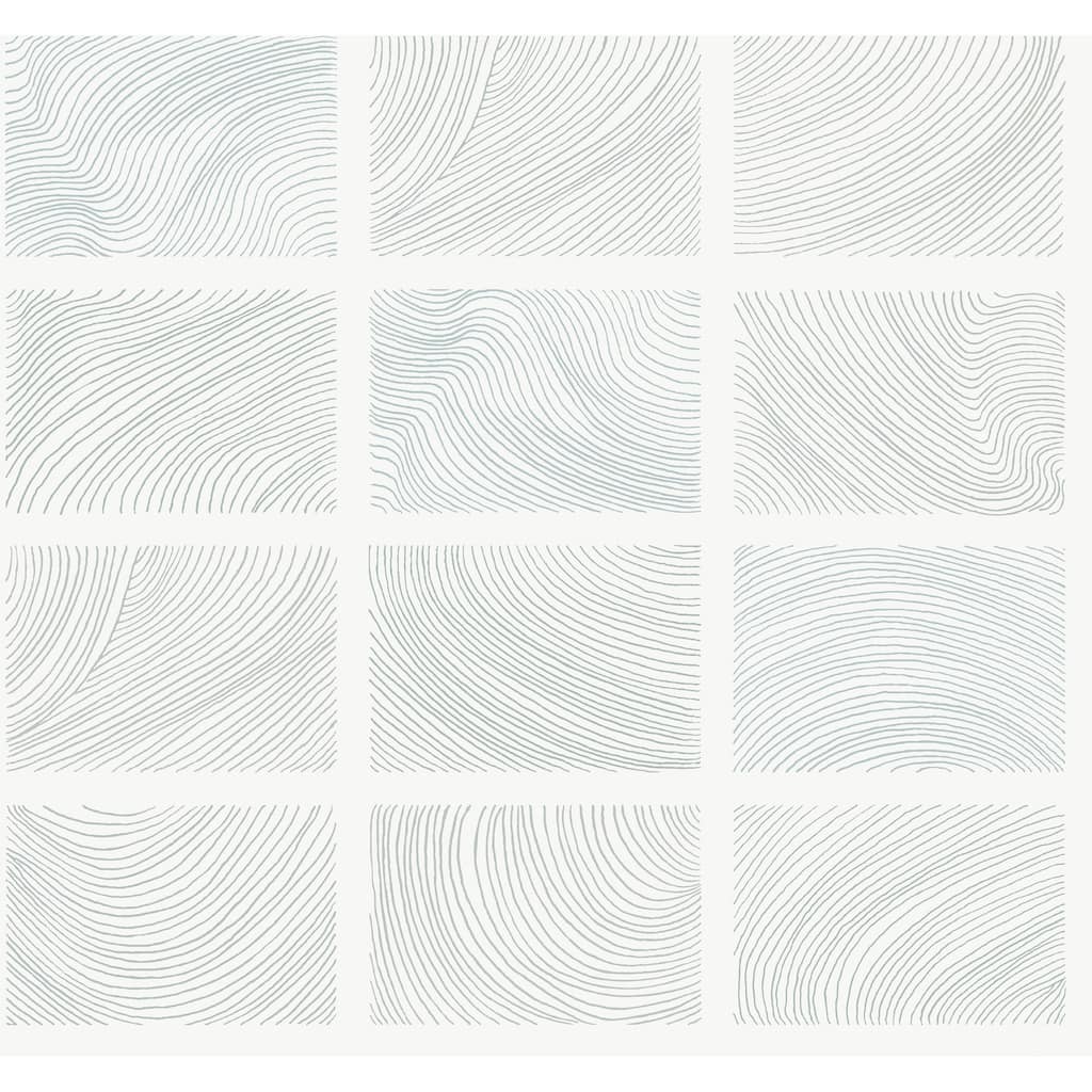 A-Street Prints Bronson Sterling Topography Wallpaper