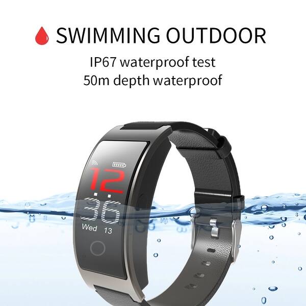 Fitness Tracking Smartwatch And Bracelet Heart Rate Sensor Pedometer Blood Pressure Body Temp Monitor N A Overstock 27322762