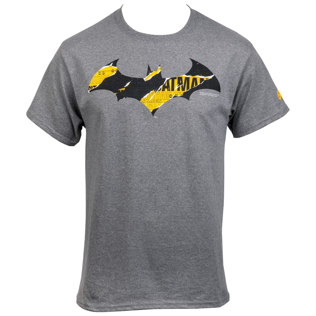 Batman At Work Distressed Symbol TShirt