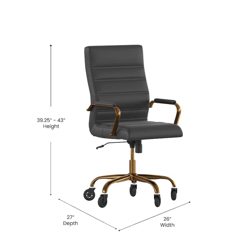 Executive Chair on Skate Wheels