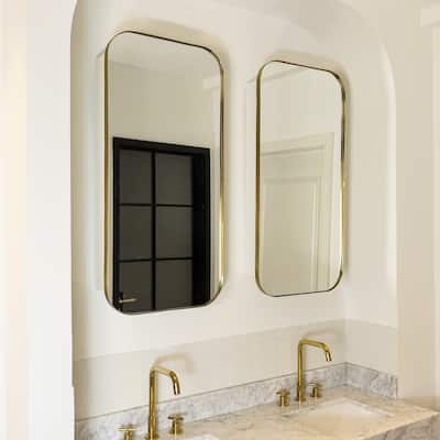 Recessed and Surface Mount Medicine Cabinet Mirror - 40" x 20"