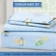 preview thumbnail 73 of 75, 3-Piece Cotton Toddler Sheet Set for Kids Boys & Girls (Animals, Fish, Sports, Floral)