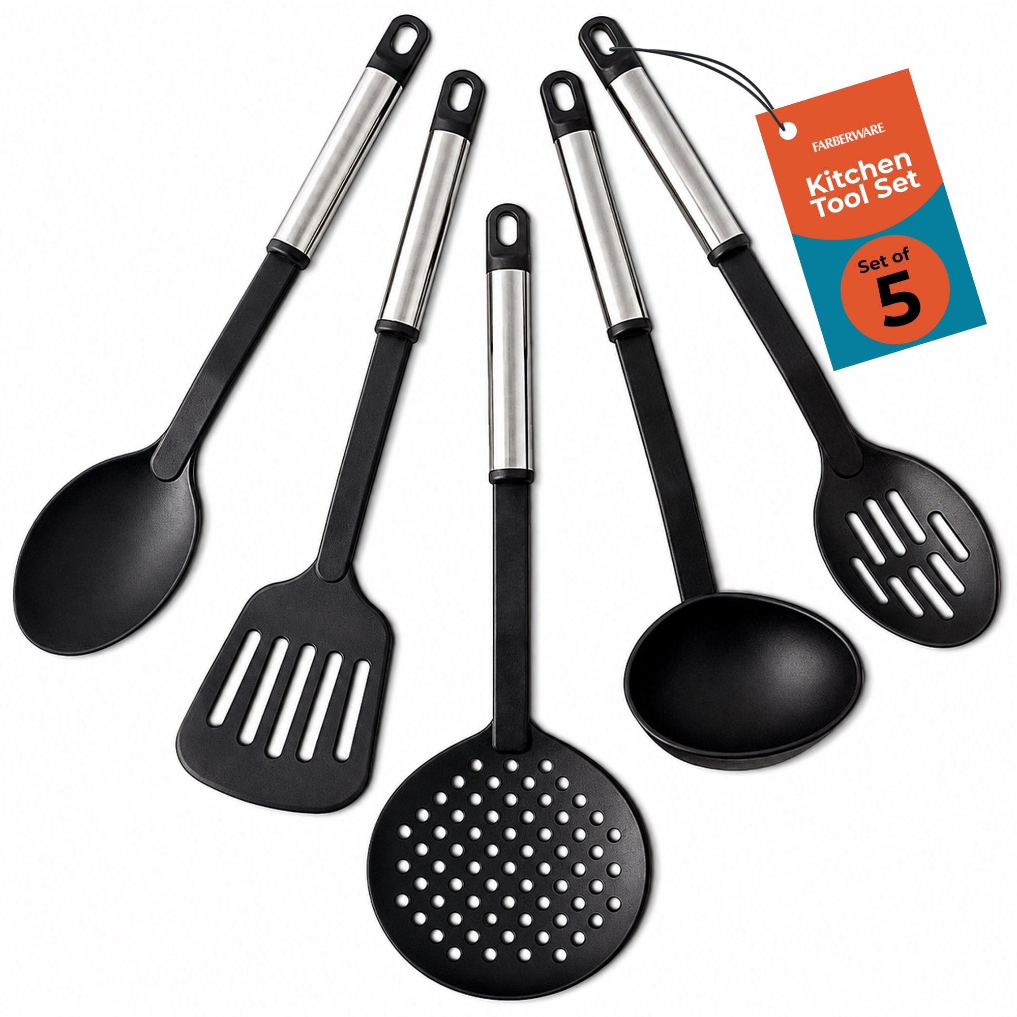 Farberware Stainless Steel Kitchen Tool Set - 5-Piece