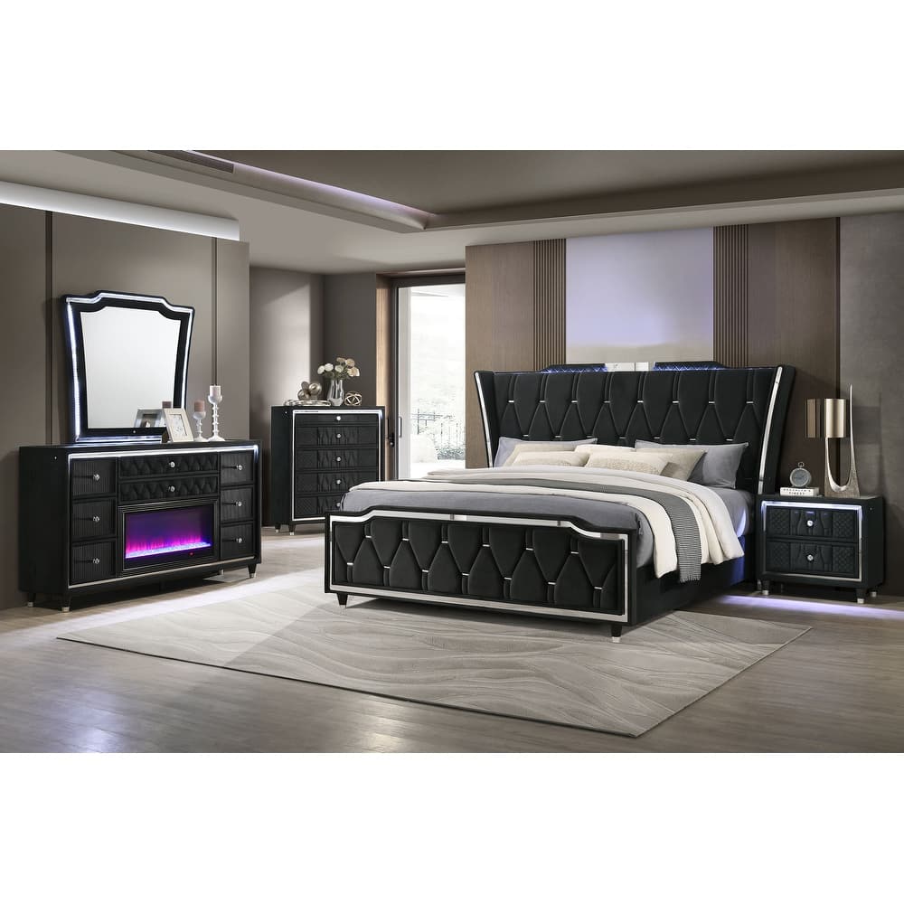 Lorient Bedroom Set Black