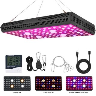 3 Light Modes Full Spectrums Grow-Light, 400W COB LED Plant Lamp ...
