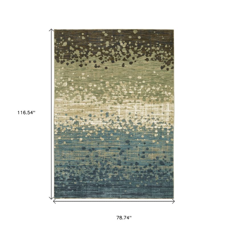 HomeRootsAbstract Modern Rectangle Area Rug