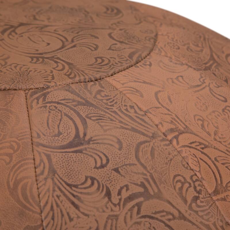 WYNDENHALL Rogen Round Pouf