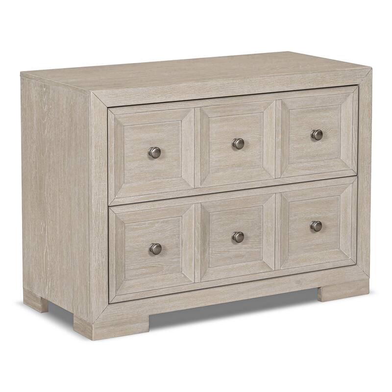 Furniture of America Durem Modern Solid Wood 3-Piece Bedroom Storage Set